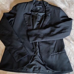Black blazer.